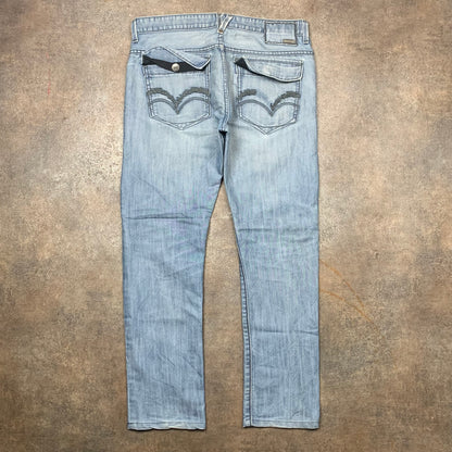 Levi's Silvertab 00s slim fit ripped jeans (32")