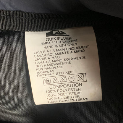 Quiksilver 00s graphic blue sling bag