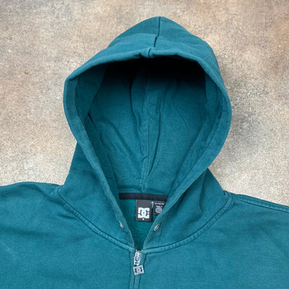 DC Shoes 00s graphic zip hoodie (XL)