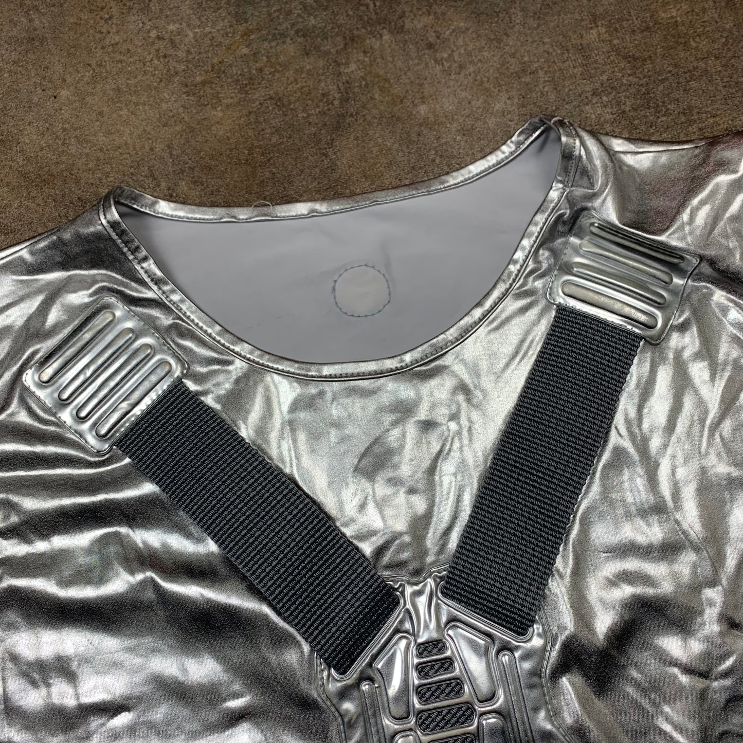 Cyberdog 00s Armor shiny silver vest (L)
