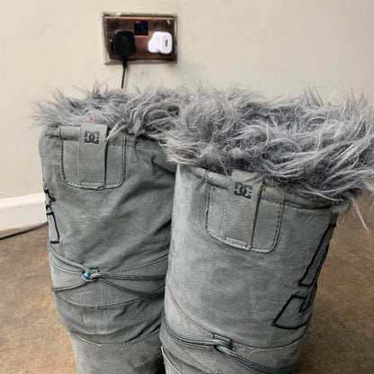 DC Shoes 00s grey suede Chalet snow boots (8)