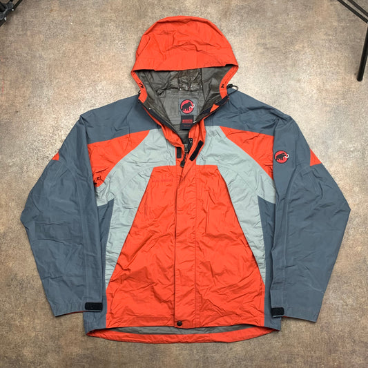 Mammut 90s gore-tex utilised orange grey jacket