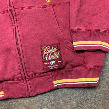 Ecko Unltd. 00s embroidered graphic hoodie (L)