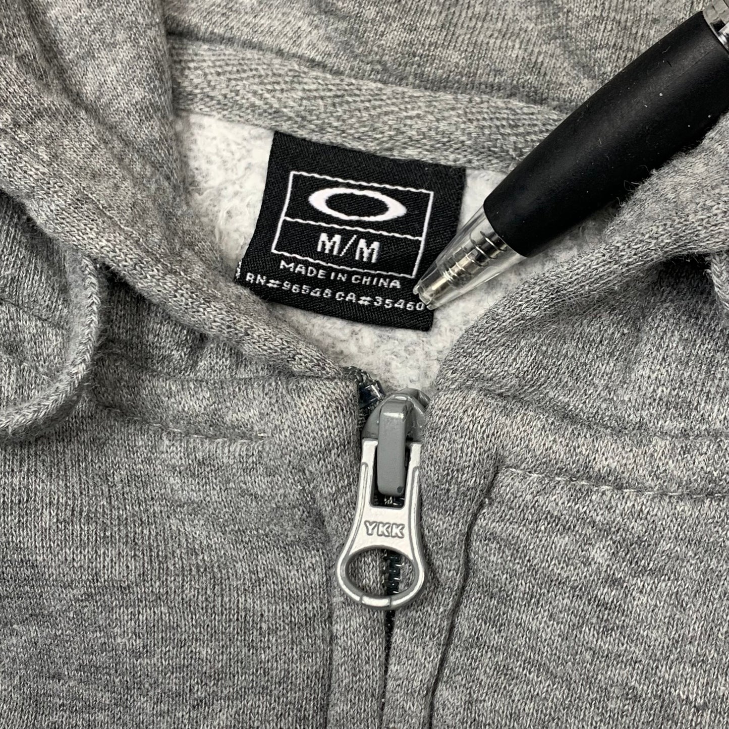 Oakley 00s graphic zip hoodie