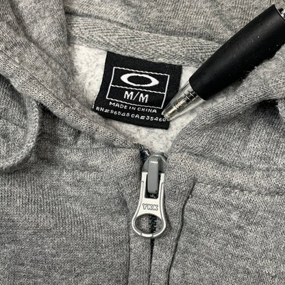 Oakley 00s graphic zip hoodie