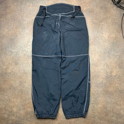 Quiksilver 1993 baggy snow salopettes (M)