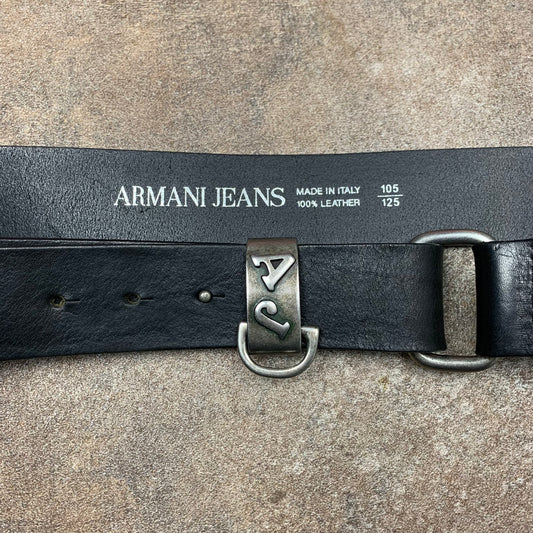 Armani Jeans 00s logo belt
