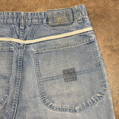 Marithé + François Girbaud 00s baggy light blue jeans