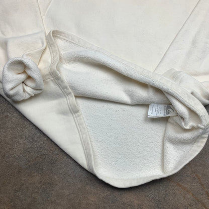 Quiksilver 90s cream graphic boxy sweatshirt