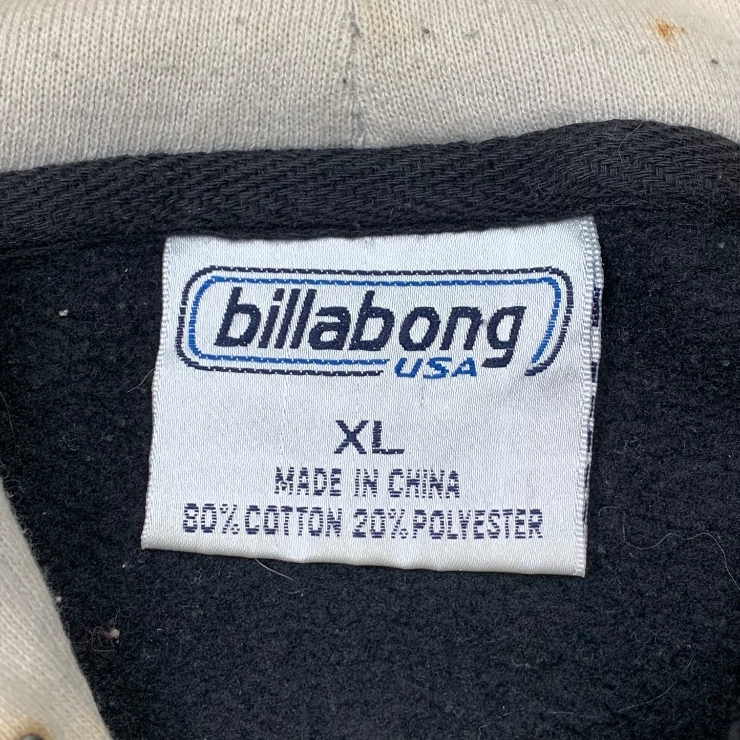 Billabong 90s side stripe hoodie (XL)