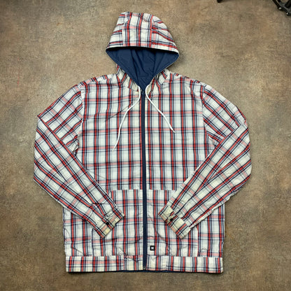 DC Shoes 00s plaid reversible jacket (L)