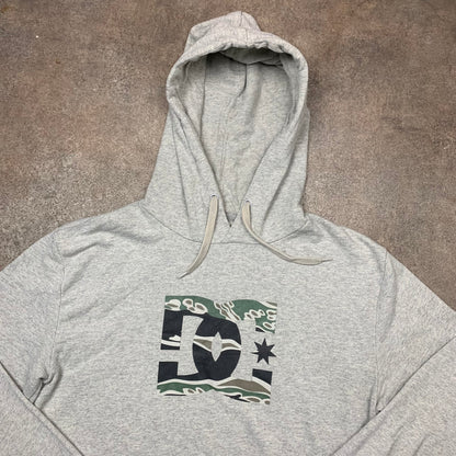 DC Shoes grey camo graphic hoodie