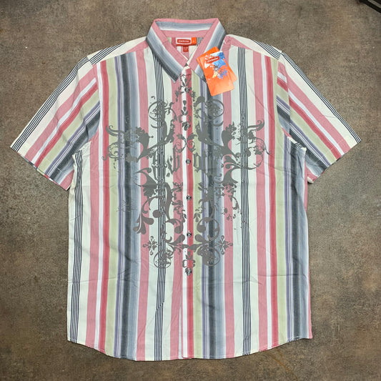 Oxbow 00s deadstock graphic button shirt