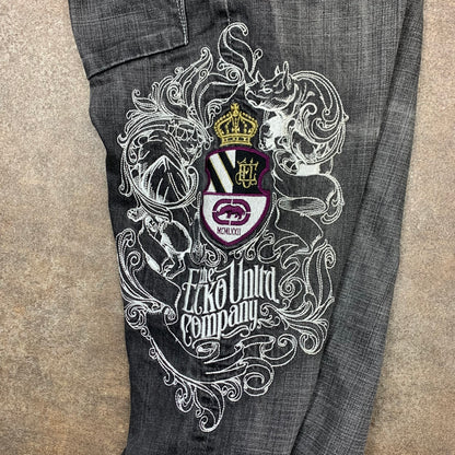 Ecko Unltd. 00s graphic baggy jeans (32")