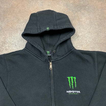 Monster Energy 00s boxy graphic hoodie