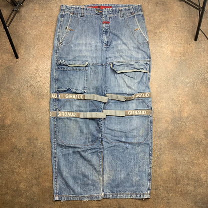 Marithé + François Girbaud 00s blue baggy jeans