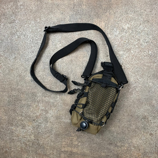 Vintage khaki shoulder bag