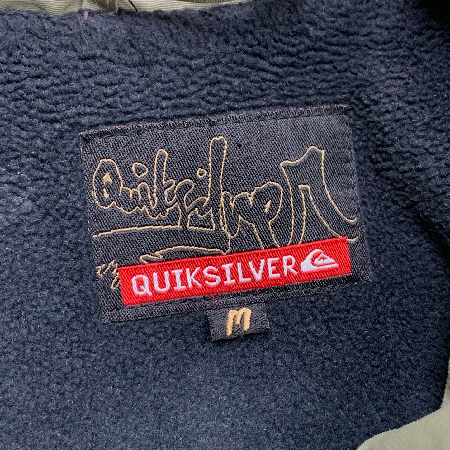 Quiksilver 00s graphic lined jacket (M)