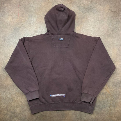 Drunknmunky 00s boxy fleece hoodie (M)