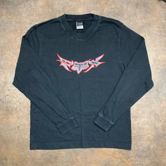 Fox Racing 00s graphic long sleeve tee