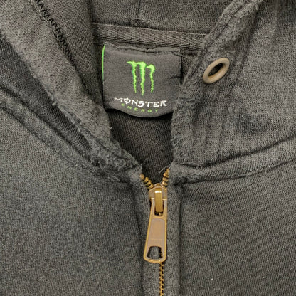 Monster Energy 00s boxy graphic hoodie