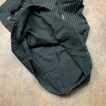 Tripp NYC 90s black pinstripe maxi skirt (M)