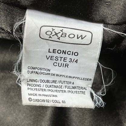Oxbow 00s leather jacket (L)