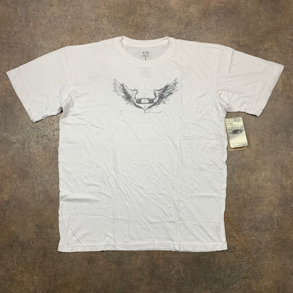 Oakley 00s Flying Tiger deadstock graphic tee (L)