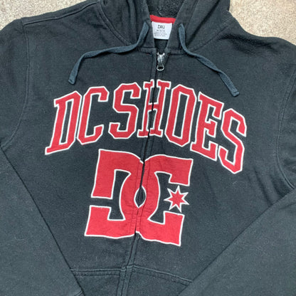 DC Shoes 00s black graphic hoodie