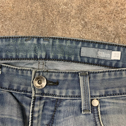 Levi's Silvertab 00s slim fit ripped jeans (32")
