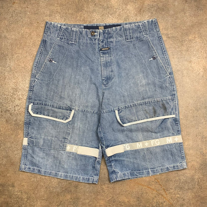 Marithé + François Girbaud 00s baggy jorts (36")