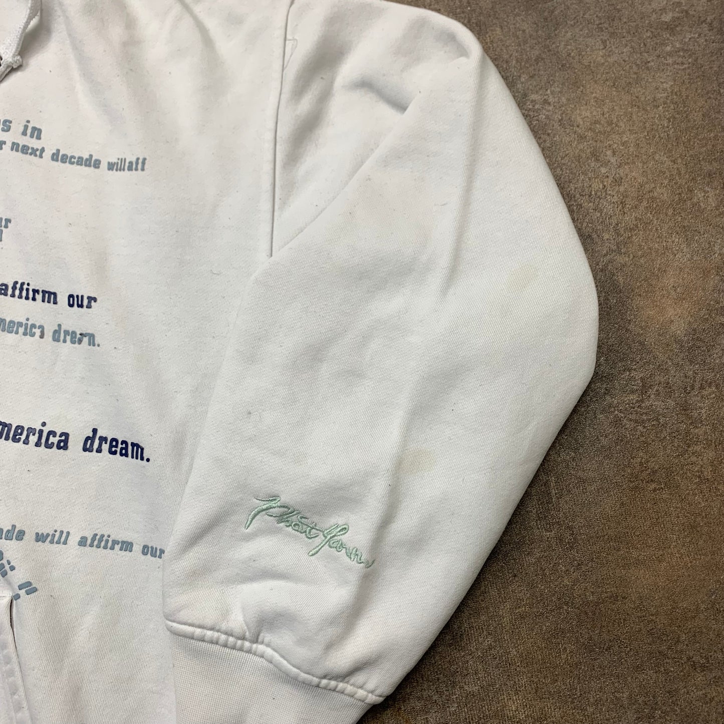 Phat Farm 00s boxy graphic hoodie (XXL)