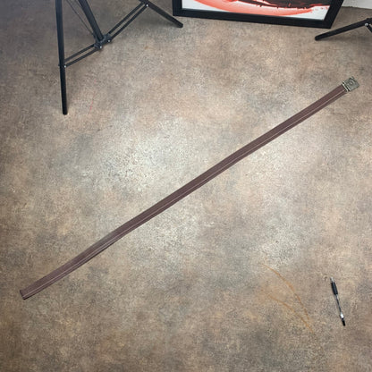 DC Shoes 00s brown grunge belt