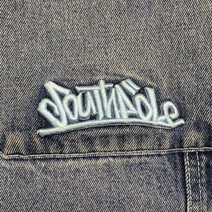 Southpole 90s blue baggy carpenter jorts