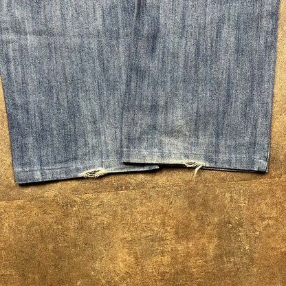 Affliction 00s baggy graphic jeans (34")