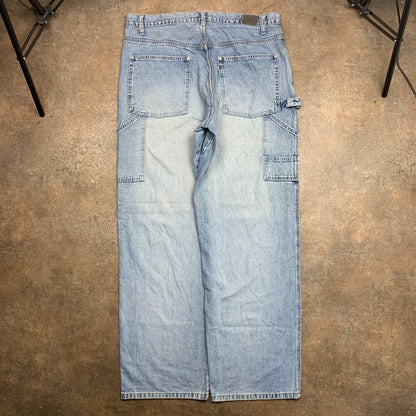 Levi's Silvertab 00s baggy carpenter blue jeans