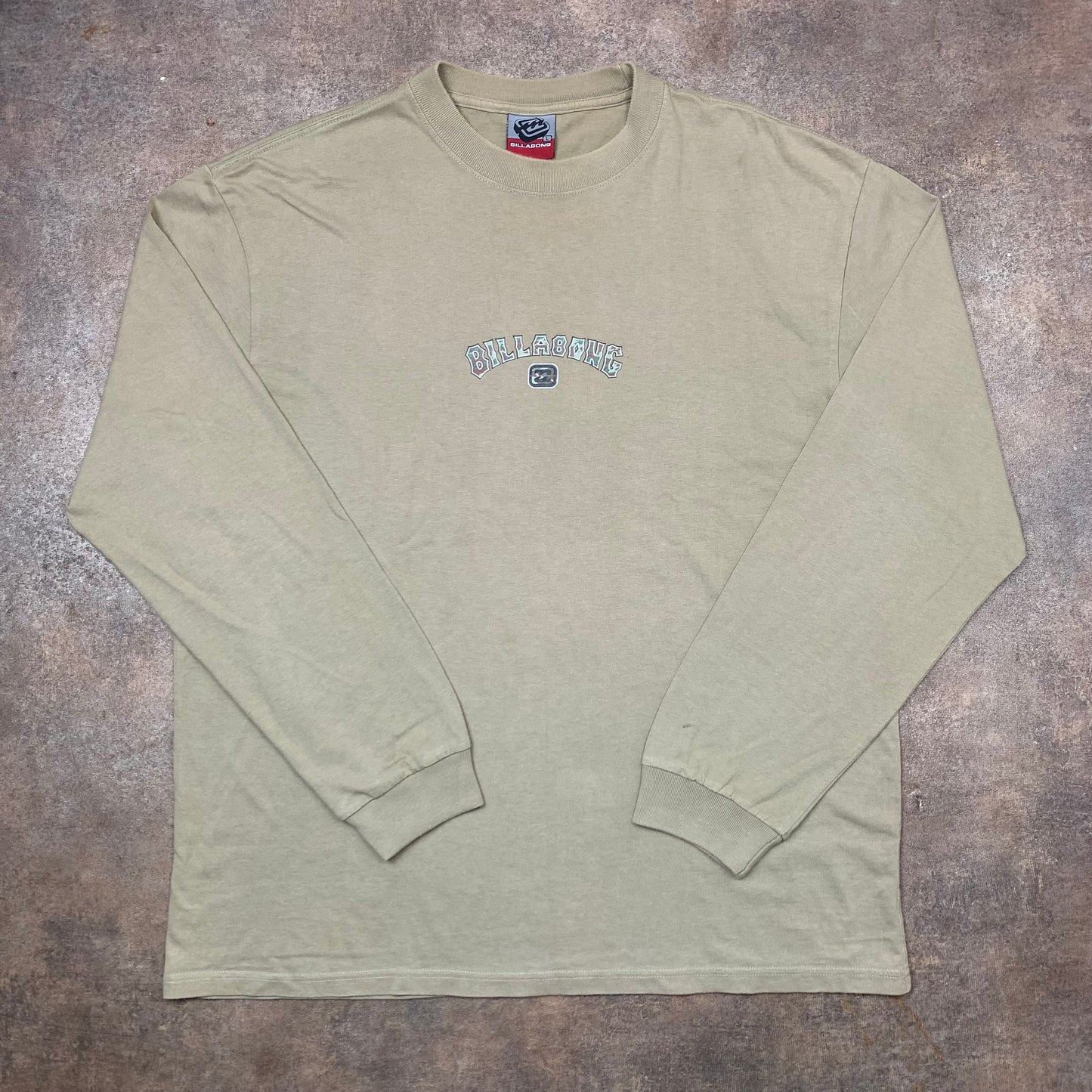 Billabong 00s graphic long sleeve tee (L)
