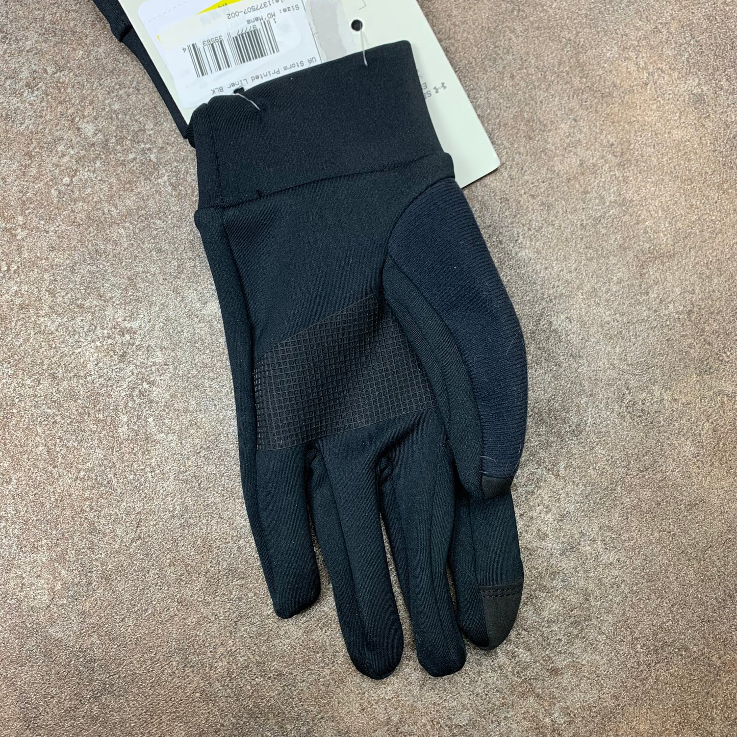 Under Armour deadstock black gloves