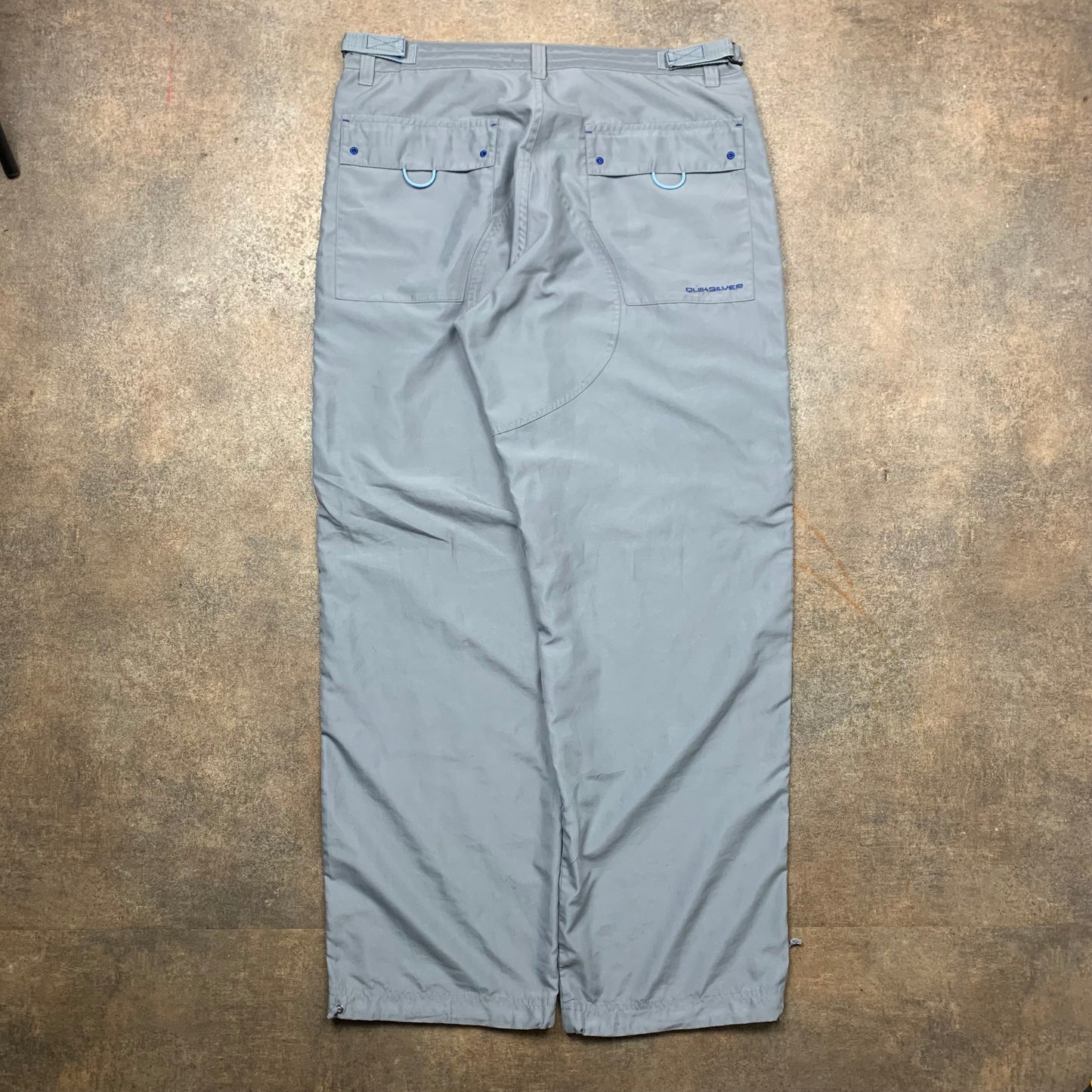 Quiksilver 00s baggy grey joggers (L)