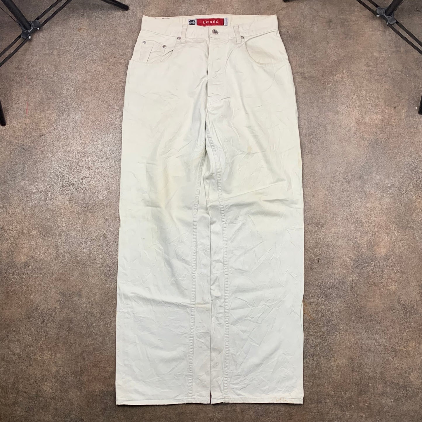 Levi's Silvertab 00s baggy cream jeans