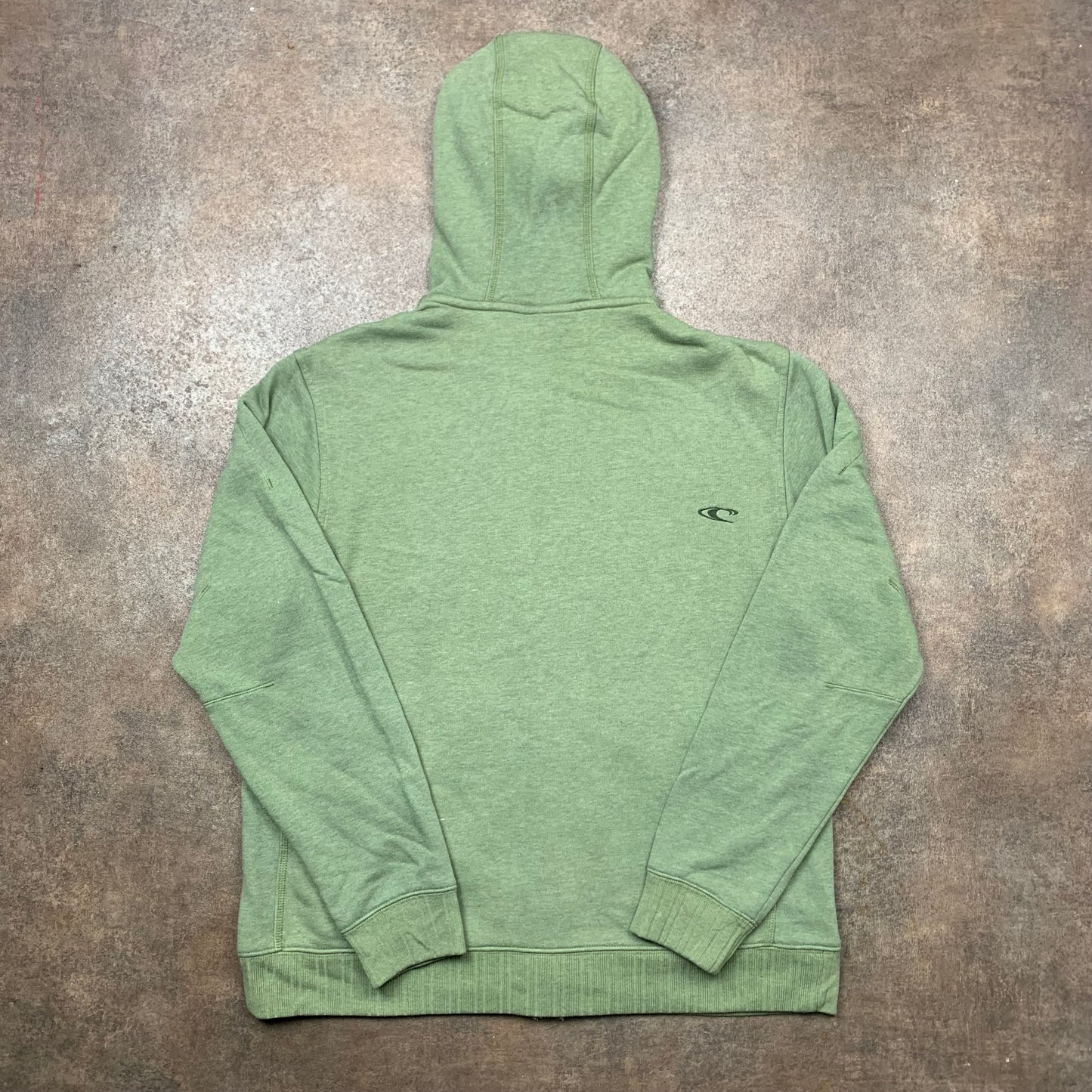 O’Neill 00s green graphic hoodie (M)