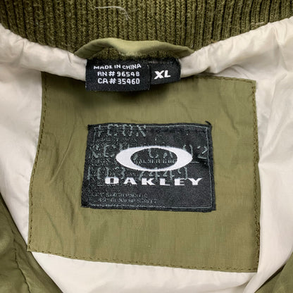 Oakley 00s green utilised puffer jacket (L)