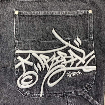 Tribal Denim 90s black carpenter jeans