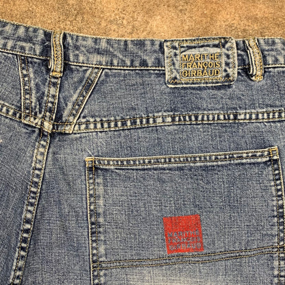 Marithé + François Girbaud 00s baggy jorts (40")