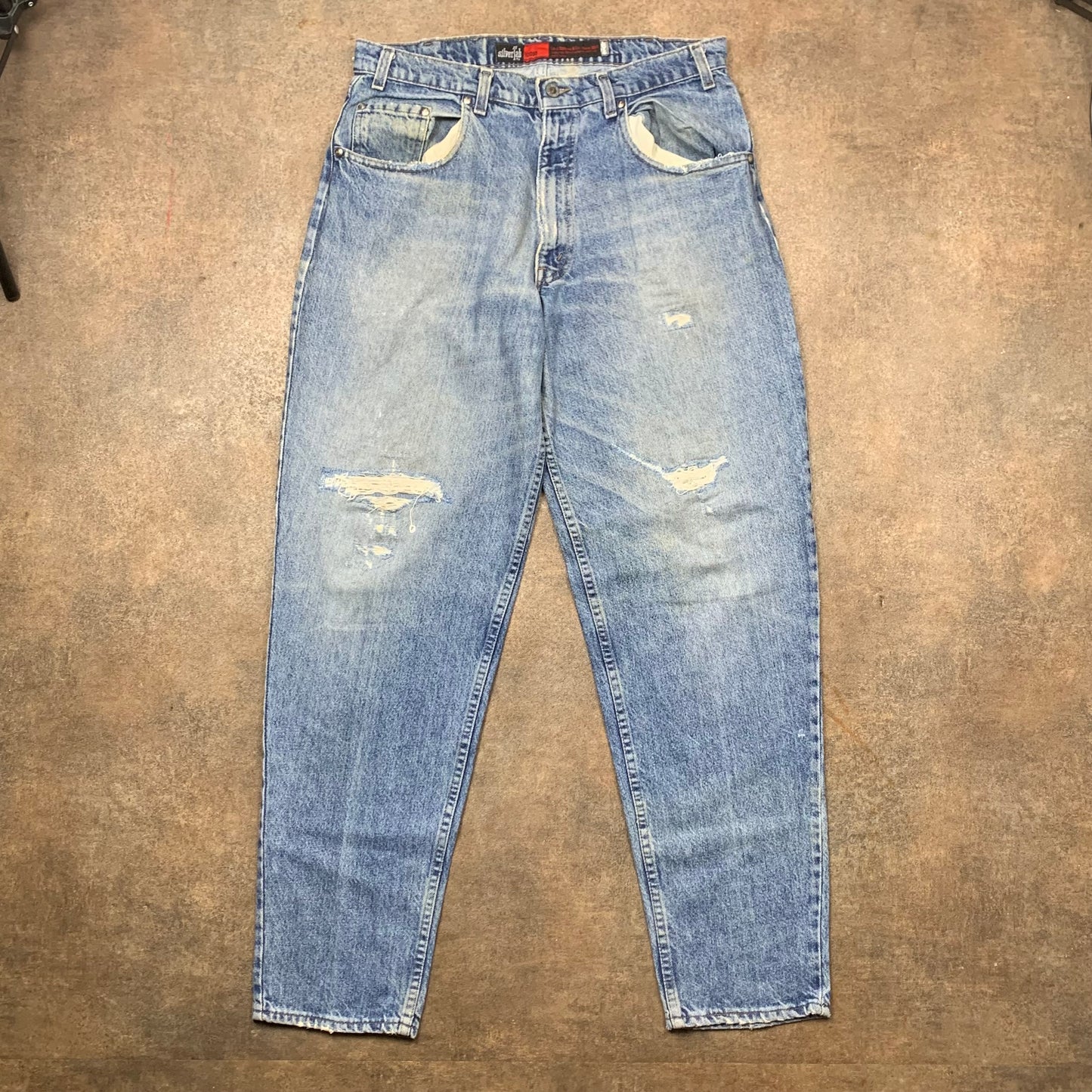 Levi's Silvertab 00s baggy faded jeans (34")
