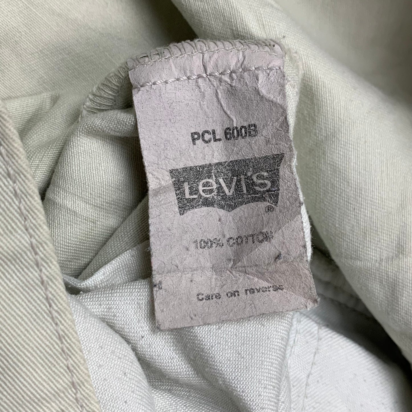 Levi's Silvertab 00s baggy cream jeans