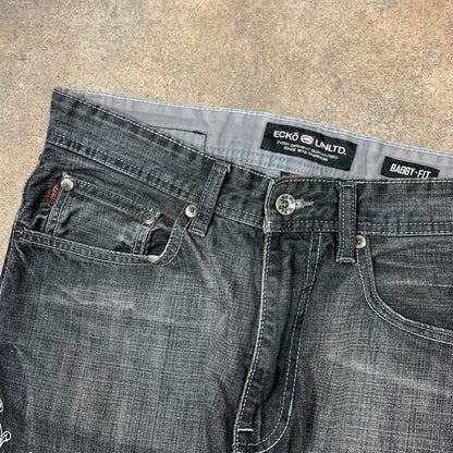 Ecko Unltd. 00s graphic baggy jeans (32")