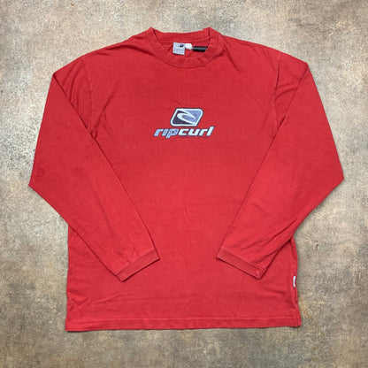 Rip Curl 00s long sleeve graphic tee
