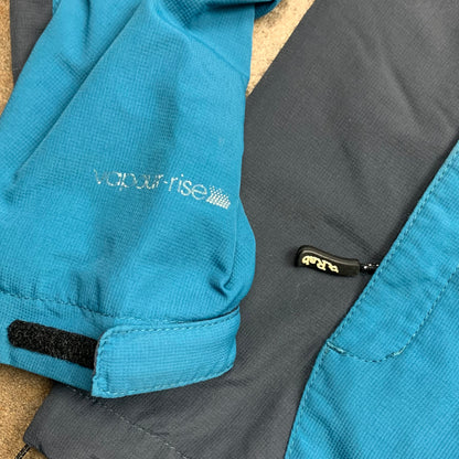 Rab Women's vapour rise blue grey jacket