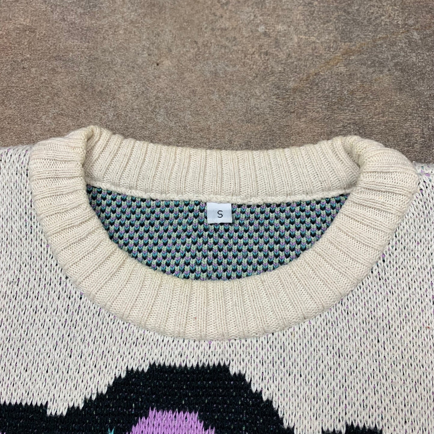 Oxbow 1993 Jacquard graphic knit (S)